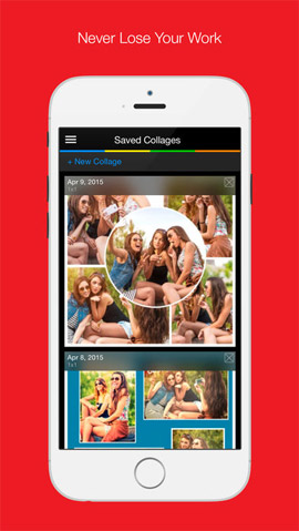 Lưu ảnh ghép trên Photo Collage Creator