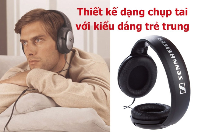 Tai nghe chụp đầu Sennheiser HD 201