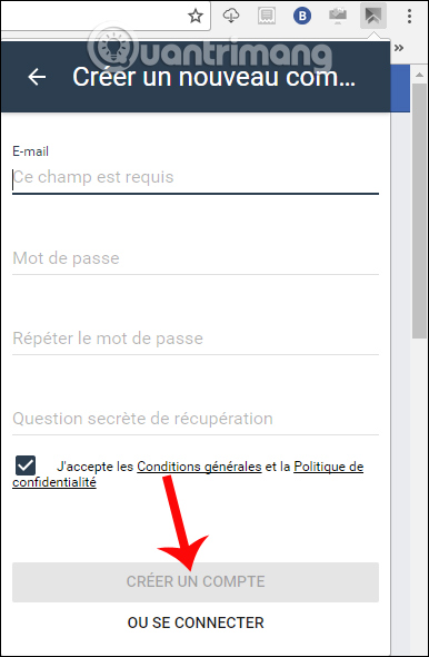 Nhấn chọn mục Settings