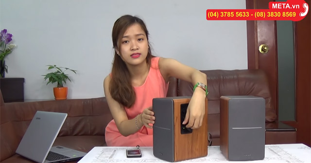 Loa Edifier R1280T mang đến âm thanh chất lượng cao. 