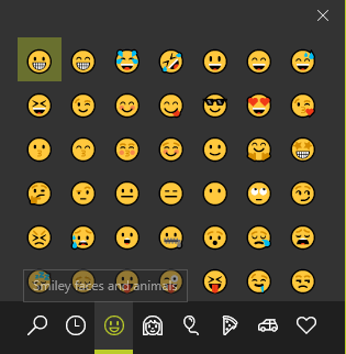 Bảng nhập emoji