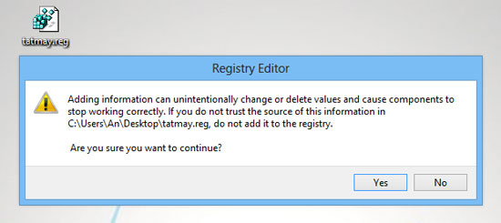 Thủ thuật tắt máy tính Windows 8 từ menu chuột phải