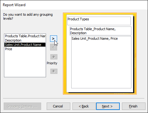 Tùy chỉnh trường sẽ xuất hiện