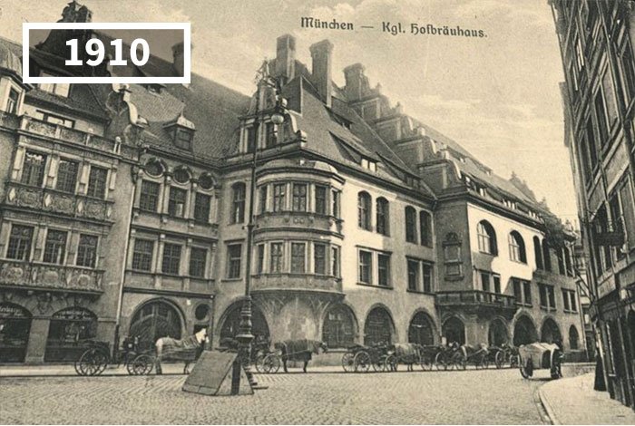 Hofbräuhaus München, Đức, 1910