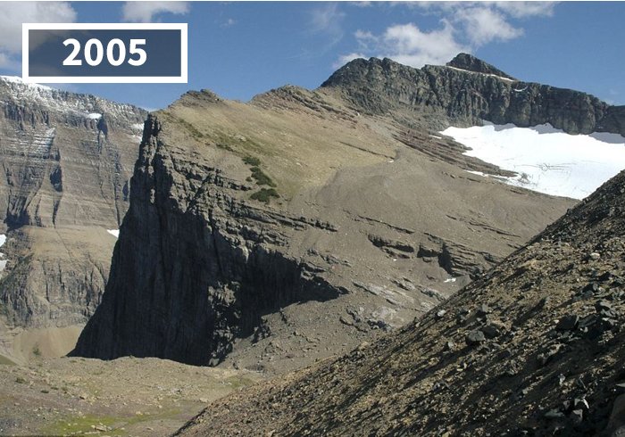Chaney Glacier, Mỹ, 2005