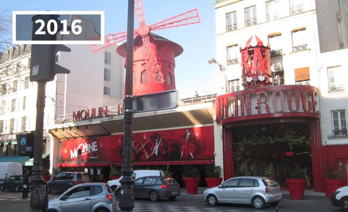 Moulin Rouge, Paris, Pháp, 2016