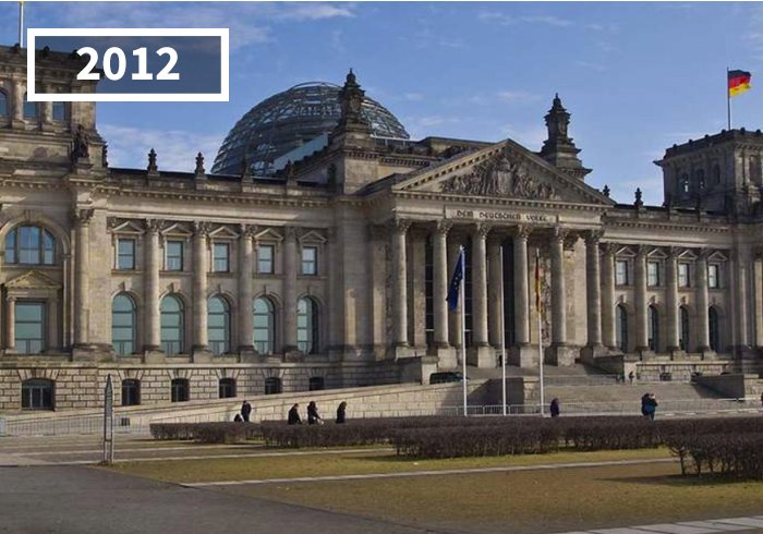 Reichstag, Đức, 2012
