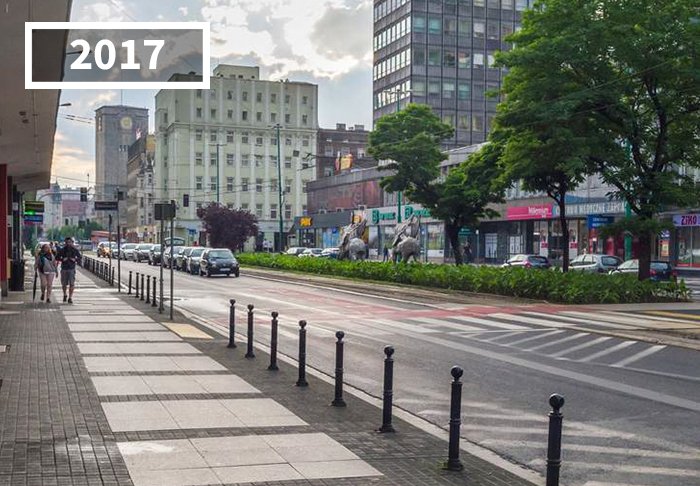 Phố Marcin, Poznan, Ba Lan, 2017