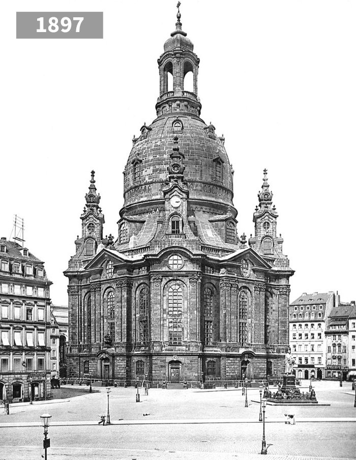 Frauenkirche Dresden, Dresden, Đức, 1897