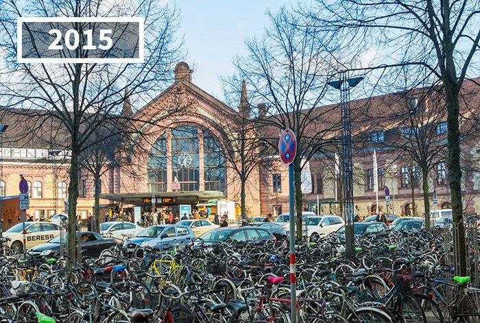 Ga trung tâm Osnabrück, Đức, 2015