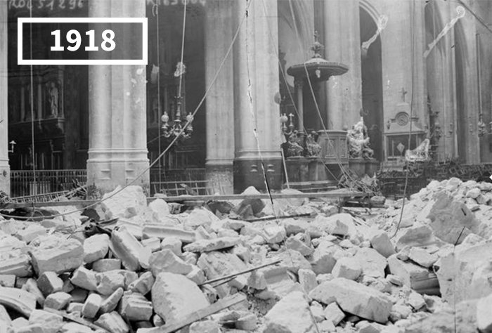 St-Gervais-Et-St-Protais, Pháp, 1918