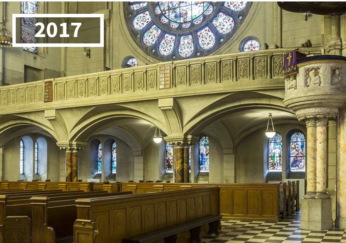 Nhà thờ St. Matthew Evangelical, Łódź, Ba Lan, 2017