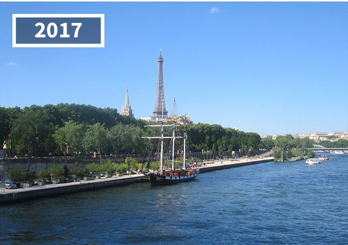 Quai Des Nations, Paris, Pháp năm 2017