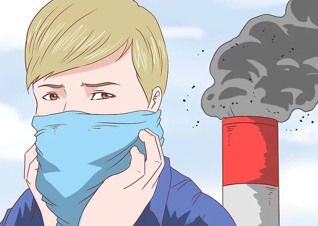 Tránh khói thuốc và các tác nhân gây kích ứng phổi