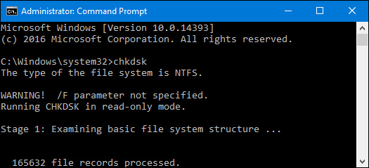 Kiểm tra và sửa lỗi ổ cứng bằng lệnh chkdsk trên Windows - Ảnh minh hoạ 4