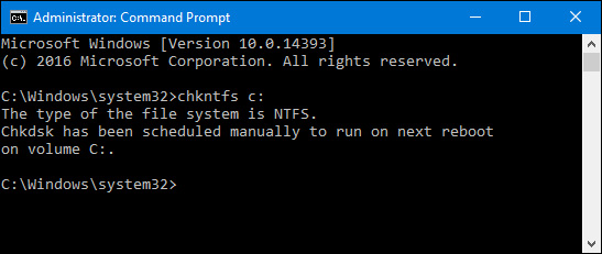 Kiểm tra và sửa lỗi ổ cứng bằng lệnh chkdsk trên Windows - Ảnh minh hoạ 8