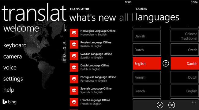 Bing Translator dịch ngôn ngữ 