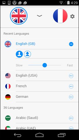 iTranslate Voice dịch nói 