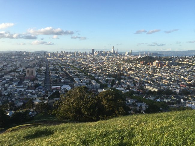 Quang cảnh San Franciso, ngôi nhà mới của tôi.