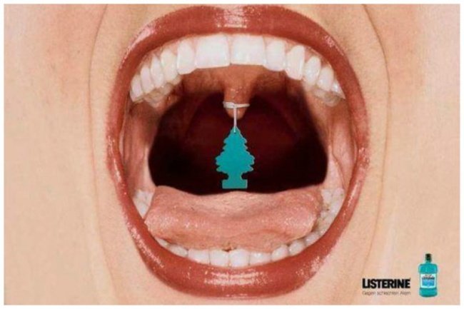 Quảng cáo nước súc miệng Listerine
