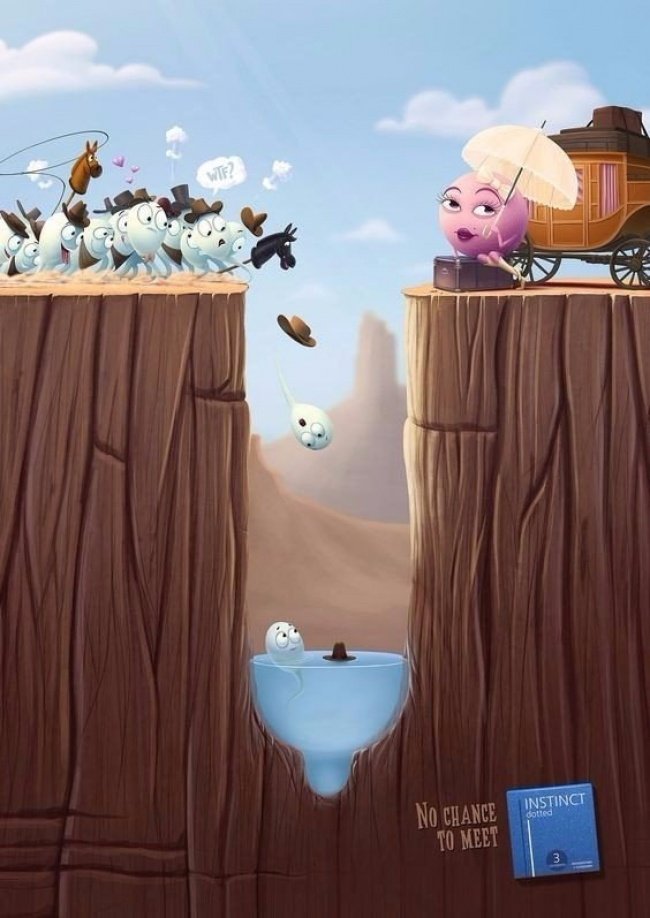 Quảng cáo sáng tạo về bao cao su