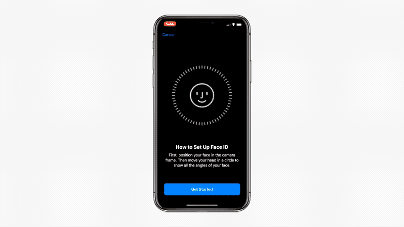 Cách quét khuôn mặt cho Face ID