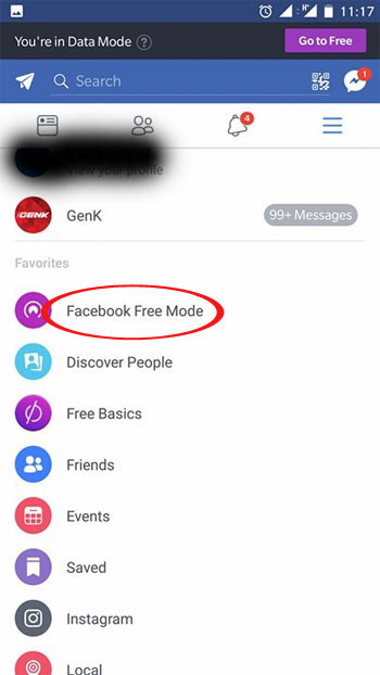 Hướng dẫn kích hoạt chế độ Facebook Free Mode Viettel 