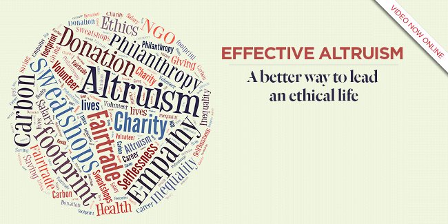 Effective altruism - Vị tha đúng cách