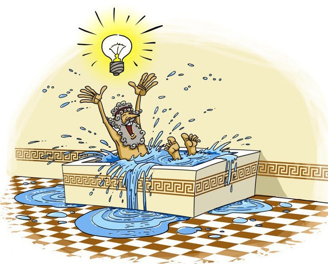 Archimedes và chiếc bồn tắm Eureka