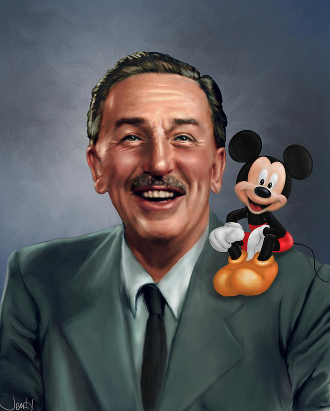 Cha đẻ của chuột Mickey là Walt Disney