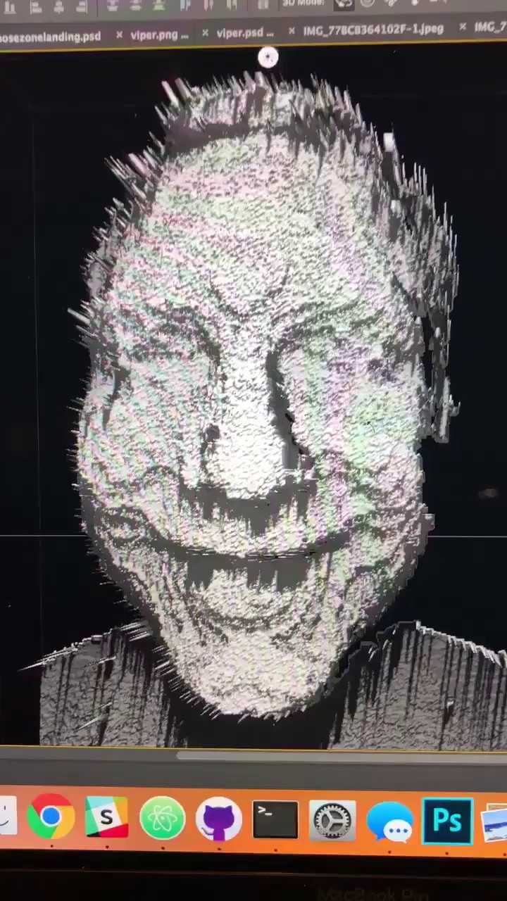 Sau nhiều lần học khuôn mặt, mô hình 3D sẽ trở nên chi tiết hơn