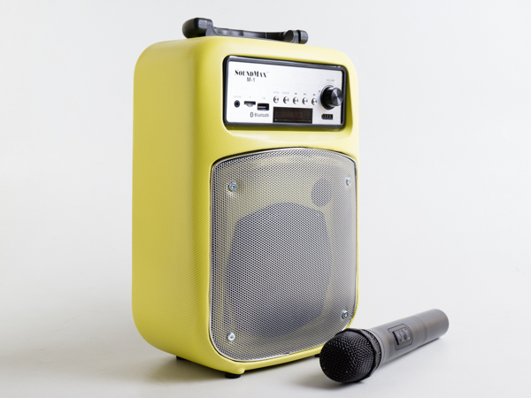 SoundMax M-1 dễ dàng di chuyển chẳng khác gì một chiếc cặp học sinh.