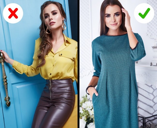 Những bộ quần áo quá chật