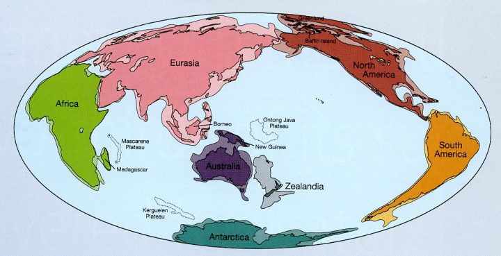 Năm 2014, các nhà địa chất gồm Nick Mortimer và Hamish Campbell đã chứng minh Zealandia đạt đủ 4 tiêu chí để được coi là một lục địa 