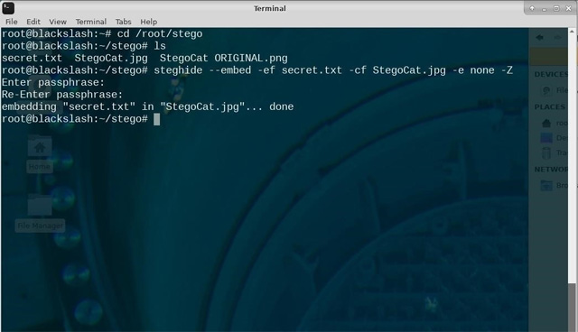 Câu lệnh ẩn thông tin trong ảnh 