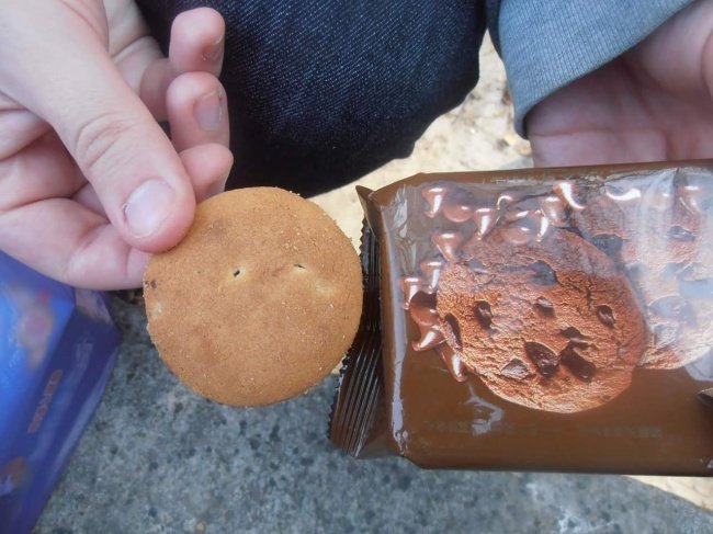 Ai đã đánh cắp tất cả sô-cô-la trên bánh quy của tôi?