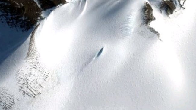 UFO xâm nhập ở Nam Cực