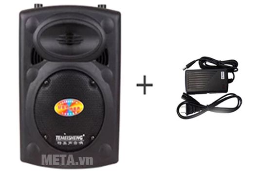 Loa Temeisheng 131 giống như một chiếc vali kéo tương đối nhỏ gọn và chắc chắn giúp bạn kéo nhẹ nhàng trên mọi địa hình.  