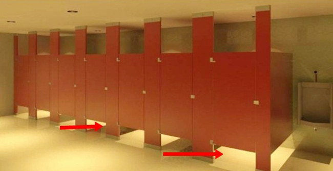 Đây là 8 lý do khiến cửa nhà vệ sinh công cộng luôn có khoảng ...