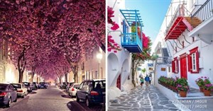 Chiêm ngưỡng 25 con phố rực rỡ sắc màu nhất trên thế giới