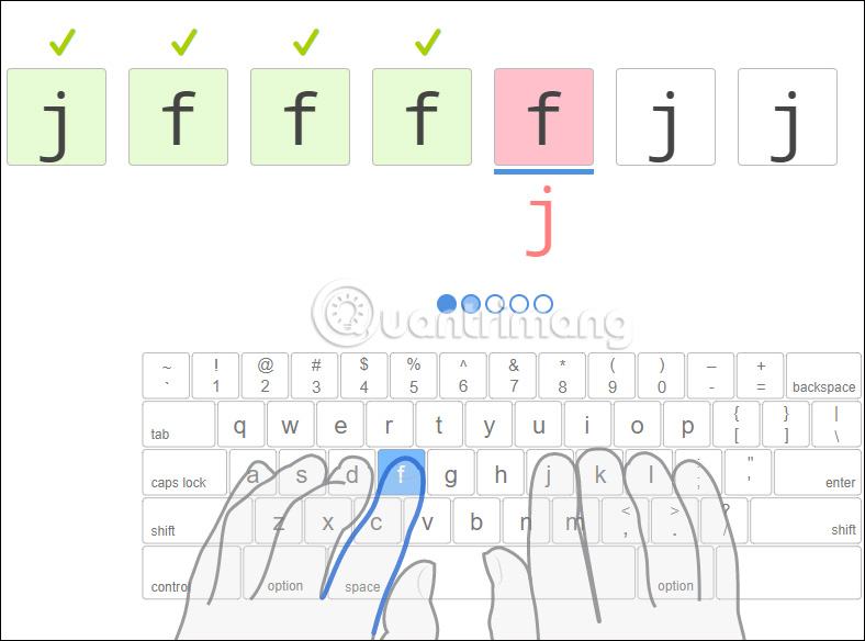 Học gõ 10 ngón trên TypingClub