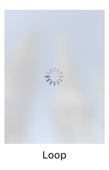 Hình động tải trong iOS 11.1.2
