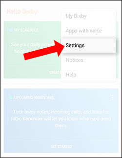 Nhấn chọn Settings