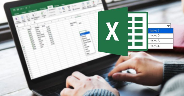 Cách tạo danh sách sổ xuống (drop list) trên Excel 2016 - QuanTriMang.com