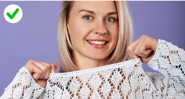 Không để bị lớp trang điểm dính vào