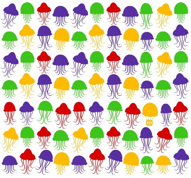 Tìm một quả khinh khí cầu giữa các loài sứa