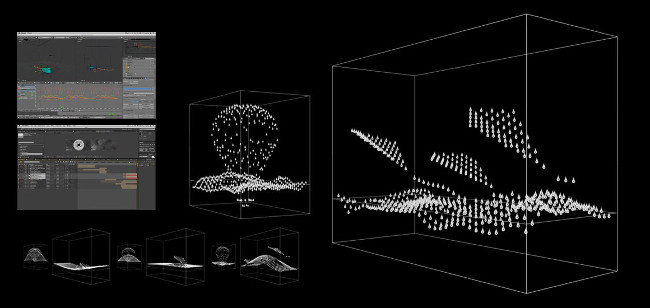 Hệ thống Kinectic Rain được kiểm soát bởi máy tính