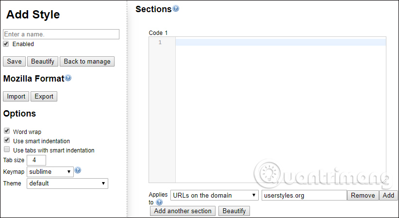 Thiết kế giao diện