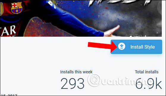 Sử dụng theme mới