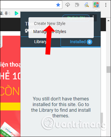 Thiết kế giao diện mới